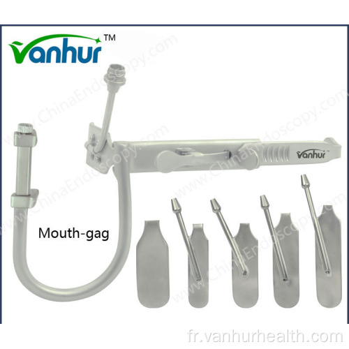 EN T Instruments de laryngoscopie Bâillon-bouche